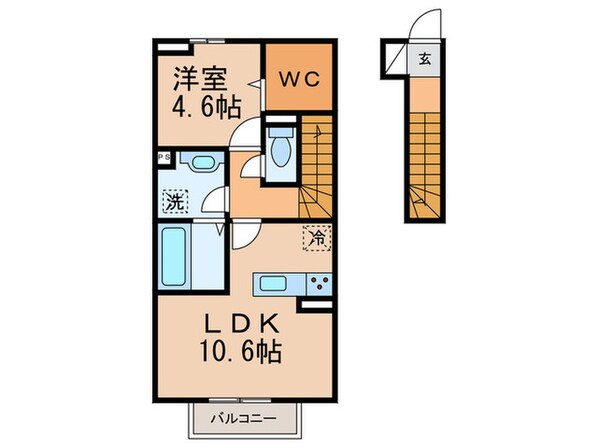 リバーフィールドの物件間取画像